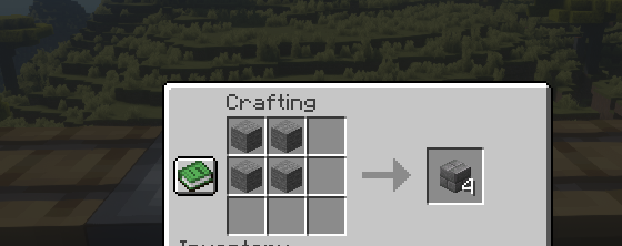 Foto de la mesa de crafteo del crafter